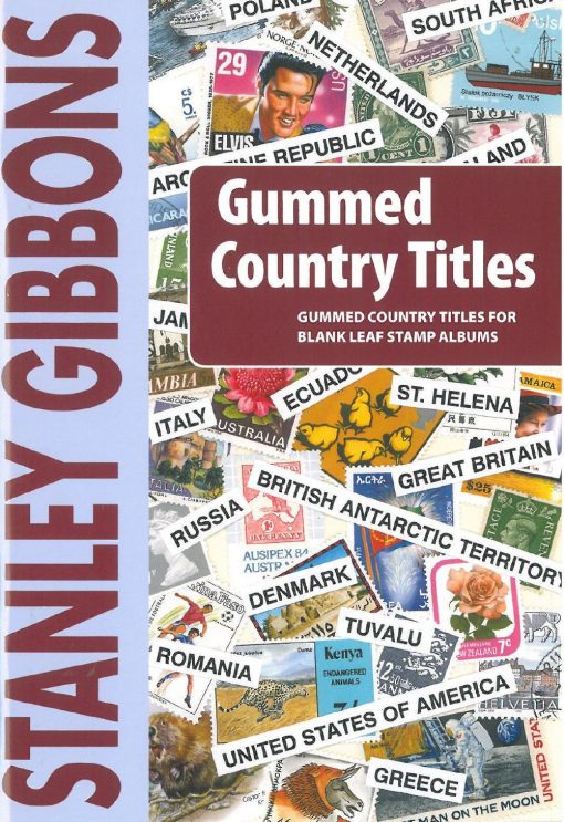 Stanley Gibbons loose leaf albums Gummed Country Titles For Stamp Albums