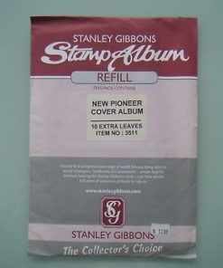 Stanley Gibbons Stamp Storage Systems Extra Leaves For New Pioneer Cover Album (Per 10)