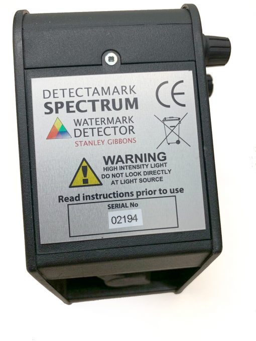 Stanley Gibbons Stamp Storage Systems SG Detectamark Spectrum Watermark Detector