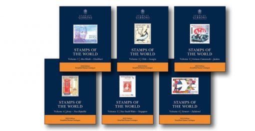 Stanley Gibbons Stamp Storage Systems STANLEY GIBBONS 2022 Stamps of the World Simplified Catalogues Volume 1-6