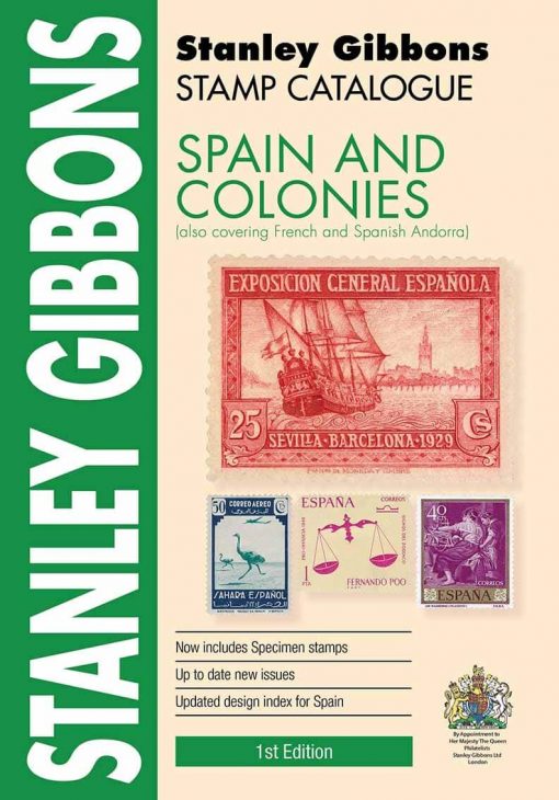 Stanley Gibbons Catalogues Stanley Gibbons Stamp Catalogue Spain and Colonies 1st Edition